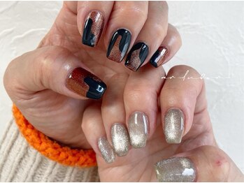 アンルボネイルアイラッシュ(anlubon)/一癖マグネットネイル