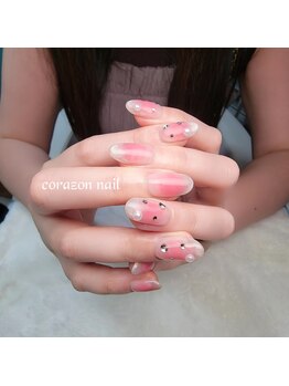 コラソンネイル(corazon nail)/HAND★120分やり放題・チーク