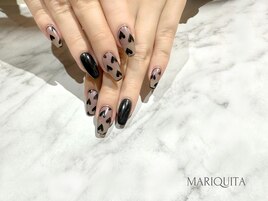 ハートネイル/シースルーネイル