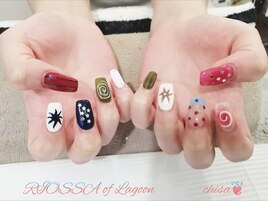 くすみカラーｘ個性派