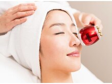 ピュアラ梅田/2.ULTRA HOT 温感で毛穴すっきり