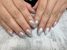 ハイネイル 池袋(Hi nail)/冬色キラキラマグネット