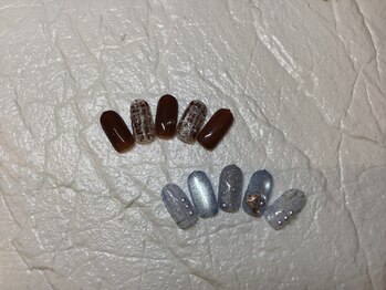 ネイルサロン ティーエヌ 甲府店/甲府限定定額Winterデザイン☆