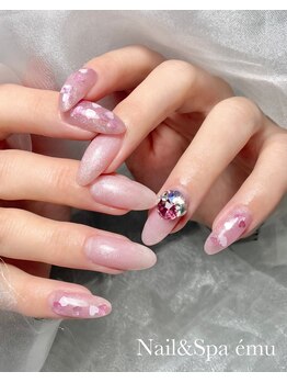 ハートホロ×ビジュー