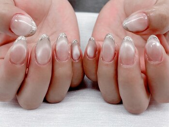 フローラ/Wフレンチネイル