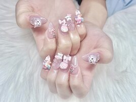 10本スカルプ10本アートつけ放題