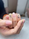 アート4本ネイル
