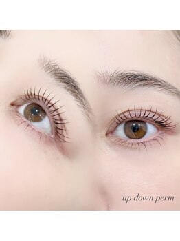 マリーノ 学芸大学店の写真/上下まつ毛パーマでお目元を華やかに♪目の縦幅が強調されて写真映え間違いなし！