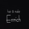 ヘアメイク エンリッチ(hair&make Enrich)ロゴ