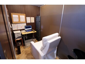 とくなが美容整体院/頭皮や毛髪が気になる方専用部屋