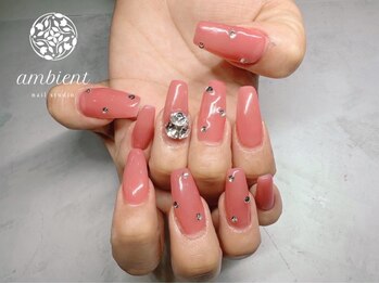 ネイルスタジオ アンビエント 表町店(Nail Studio ambient)/スカルプネイル