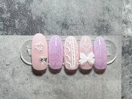 定額B★ニット★リボン