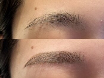 アイブロウドット 大宮(iBROW.)/美眉スタイリングbefore→After