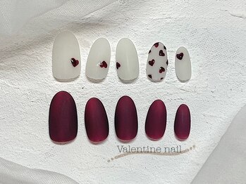 ナゴミノワ 京都(nagominowa)/Valentine nail