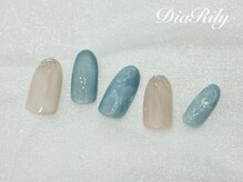 ディアリリー(Dia Rily)/ブルーグレー天然石