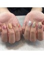 ケーネイルアトリエK 泉中央店(nail atelier) enoi季節限定デザイン+1000円でアシンメトリー可能です◎