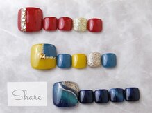 シェアー Share 元町/￥5990 フットアート