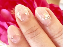 ネイルサロンティーモ(Nail Salon Tmo)/ラメ＆シェルWフレンチネイル