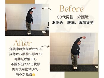 アクイラ せんげん台(AQUILA)/介護職男性体の変化