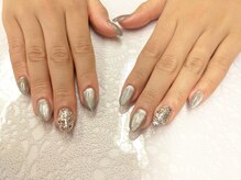 トータルビューティーサロン ドールズ(total beauty salon Dolls)/シンプル　マグネットネイル