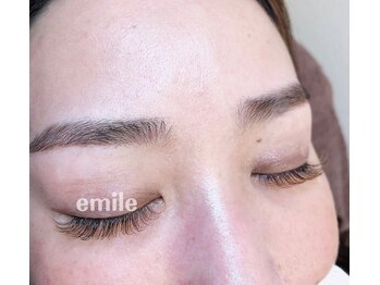 エミルアイラッシュ 東高円寺店(emile EYELASH)/ブラウンシングル付け放題