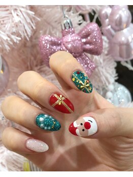 ミスアール 心斎橋本店(Miss:R)/christmasネイル