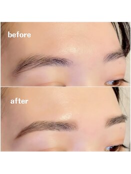 ネイルアンドアイ ビューティーオーブ(nail&eye beauty ORB)/アイブロウWax脱毛