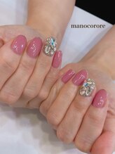 マーノコローレ(mano corore)/上品ストーンネイル