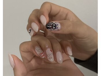 ホイップ(Whip)/魔女の宅急便ネイル