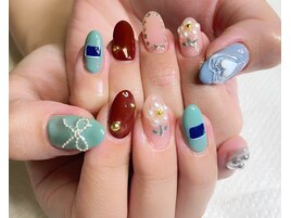 個性派ネイル