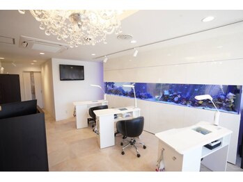 クリスタル(CRYSTAL)/店内 ネイル席