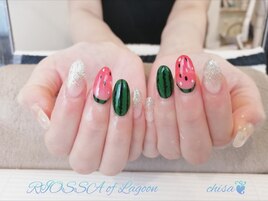 クリアリングｘスイカデザイン
