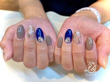 ユーネイル(U-nail)/ネイビーネイル