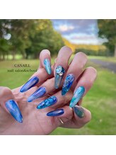 カネイル(CANAILL)/ブルー系ネイル