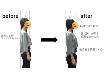 リアナ(LIANA)/巻き肩改善もお任せください♪
