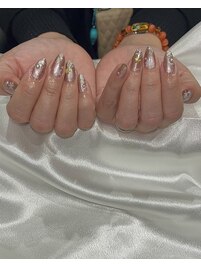 大人な冬ネイル♪