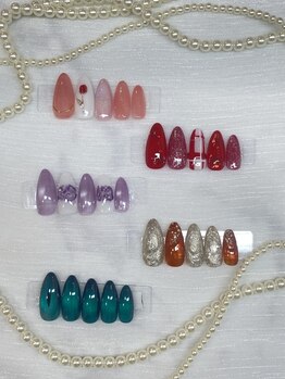 ハピネス 荒尾店(HAPPINESS)の写真/少人数サロンのこだわり空間で美しさが長く続くネイルをご提供♪シンプル~こだわり派の方まで満足度◎