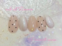 ネイルアート ジマー/60minart/渋谷パラジェル/定額制