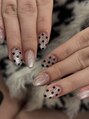 トゥルーネイル アンド アイ 天神店(TRU NAIL & EYE)&nbsp;トレンドのドット×マグネットフラッシュ♪