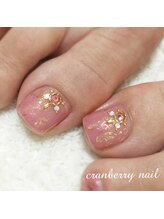 クランベリーネイル(cranberry nail)/フットデザイン