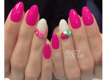 ラズネイル(RUZ'S NAIL)/【秋本】夏デザイン