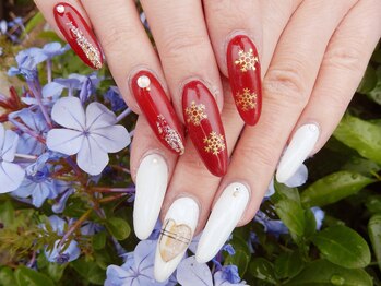 フラッシュネイル SORIO宝塚店/除去付デザイン定額コ-ス◇