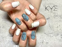 キーバイマグ(KYE by Mag)/大理石ネイル