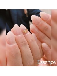 深爪→美爪へ育てる自爪風ネイル
