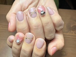 ピンクネイル