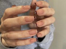 アイネイルズ 梅田店(I nails)/スキニーフレンチシンプルネイル