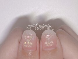 オーロラ3D/くまネイル