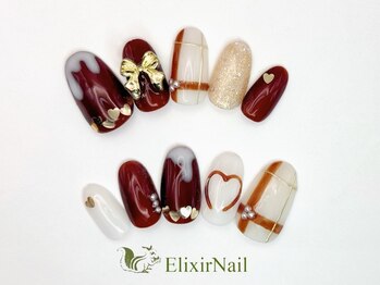 エリクサーネイル 渋谷(Elixir Nail)/定額bカジュアル/クーポン使用