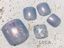 ネイルアトリエルカ(nail atelier LUCA)/W-125 オーロラフォルムネイル