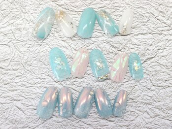 グラシア 赤羽店(GRACIA)の写真/大人可愛いネイルで日常をちょっと華やかに♪シンプル上品なフレンチやニュアンス、夏デザインもお任せ◎